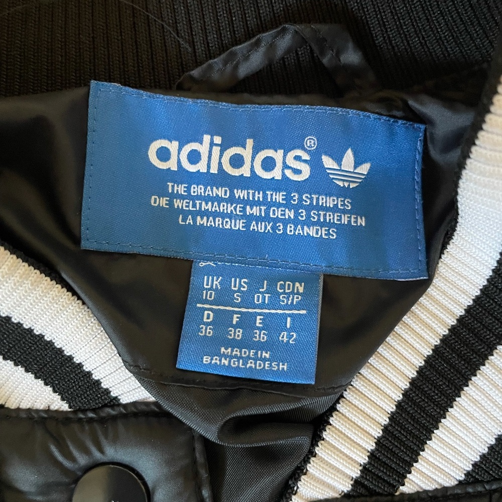 Women’s Adidas 3 Stripe Puffer - Picture 2 of 2